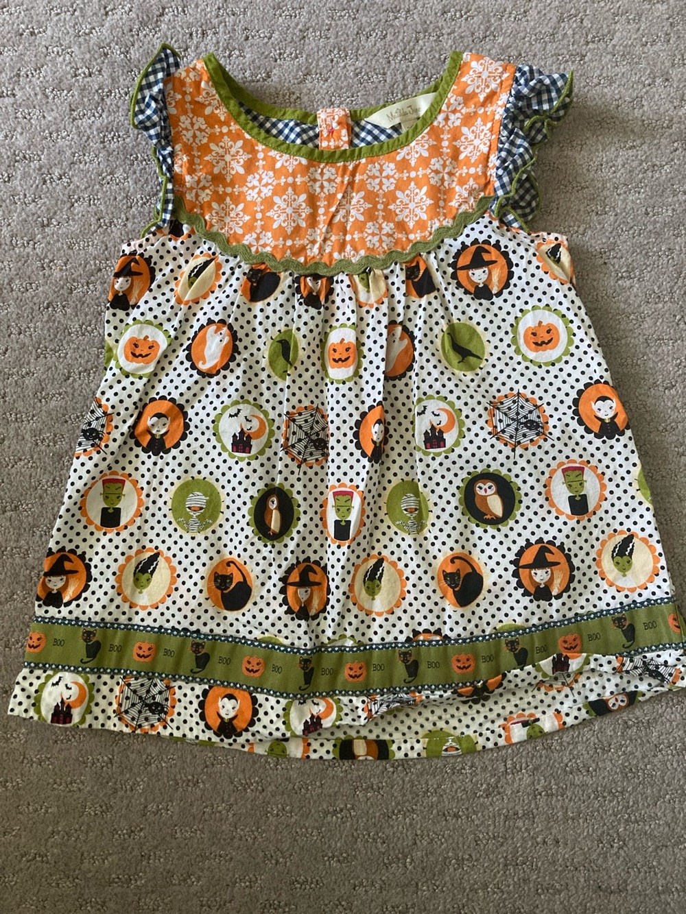 🎃 Matilda Jane Halloween tunic top, Sz 6.